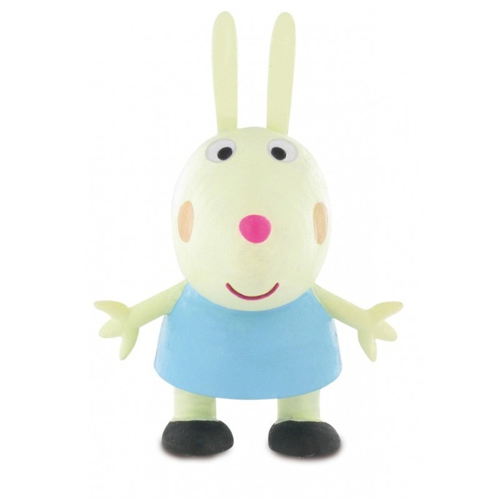 Peppa Pig minifigura, Rebecca Rabbit, 6,5 cm