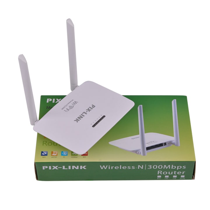 Router LW-VR07, PIX-Link, 300 Mbps, RJ45 Port WAN