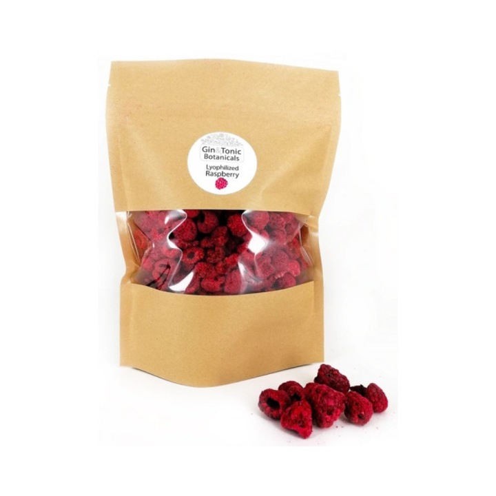 Zmeura liofilizata – 180 g – Gin&Tonic Botanicals – ambalaj hartie