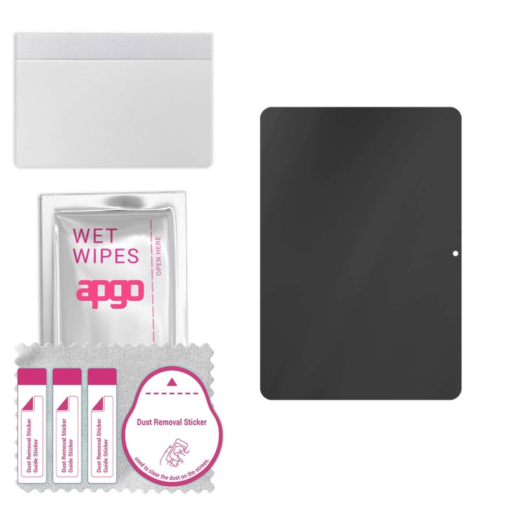 Sticla de protectie PRIVACY apgo pentru ZTE nubia Red Magic Nova – sticla hibrid, full glue, flexible glass