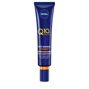 Crema de noapte Nivea Q10 Plus C, antirid, pentru toate tipurile de ten, 50 ml Crema de noapte Nivea Q10 Plus C, antirid, pentru toate tipurile de ten, 50 ml