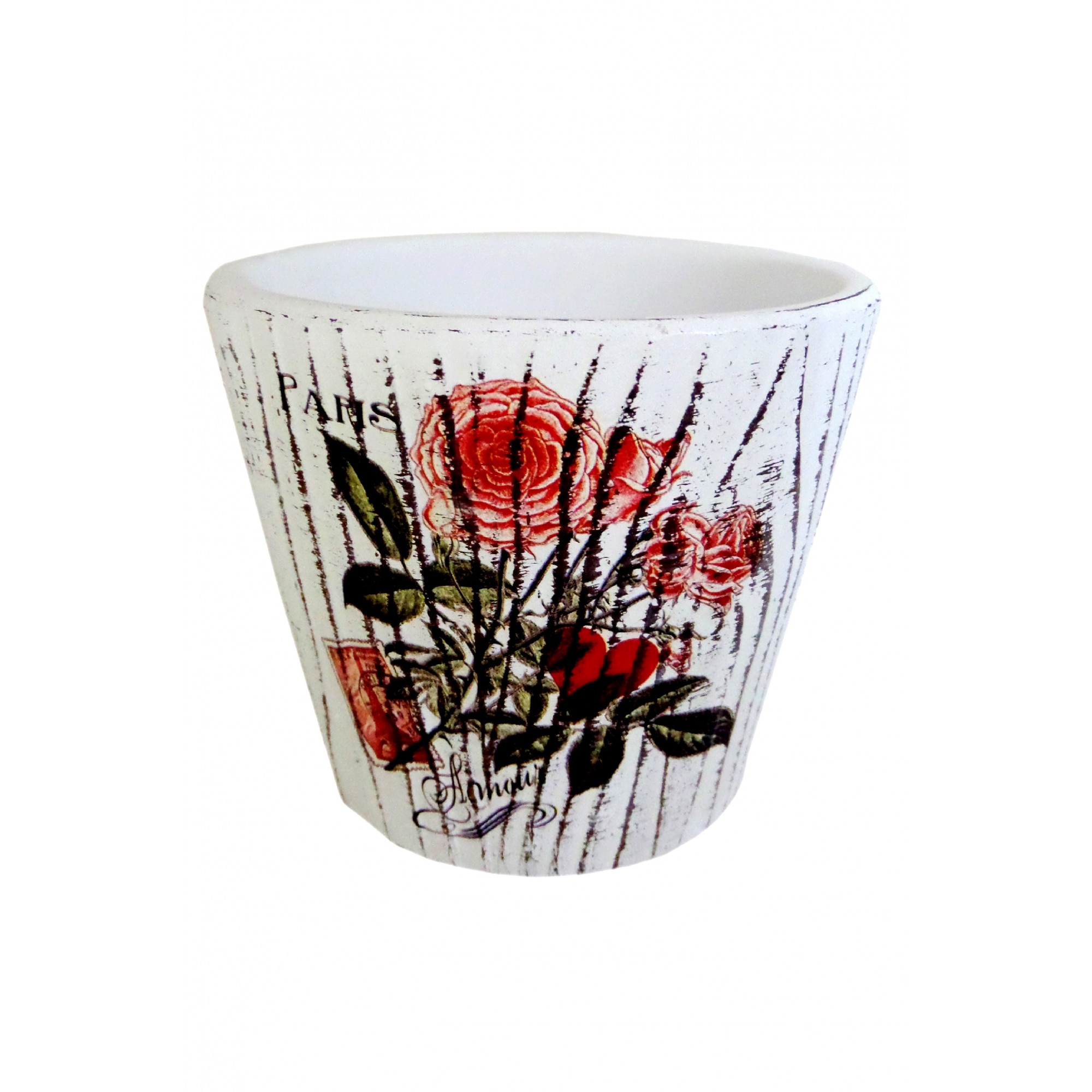 Ghiveci de Plante Ceramica Paris and Beautiful Rose