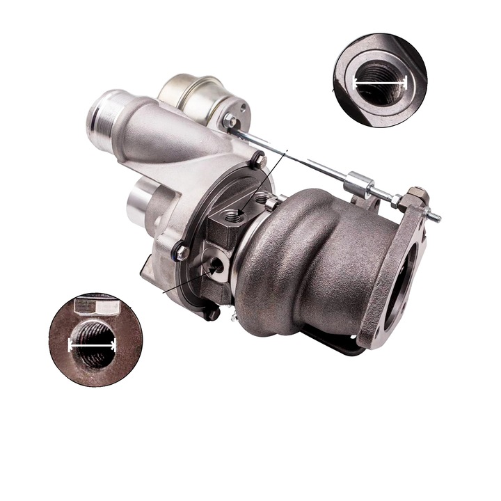 Turbocompresor 175 HP, pentru Mini Cooper S, 3.5kg