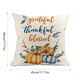 Set perna decorativa YANYXR Halloween dovleac frunze artar alb 45x45x8cm
