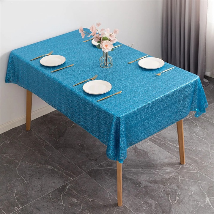 Pamut asztalterítő, többszínű, 120cm