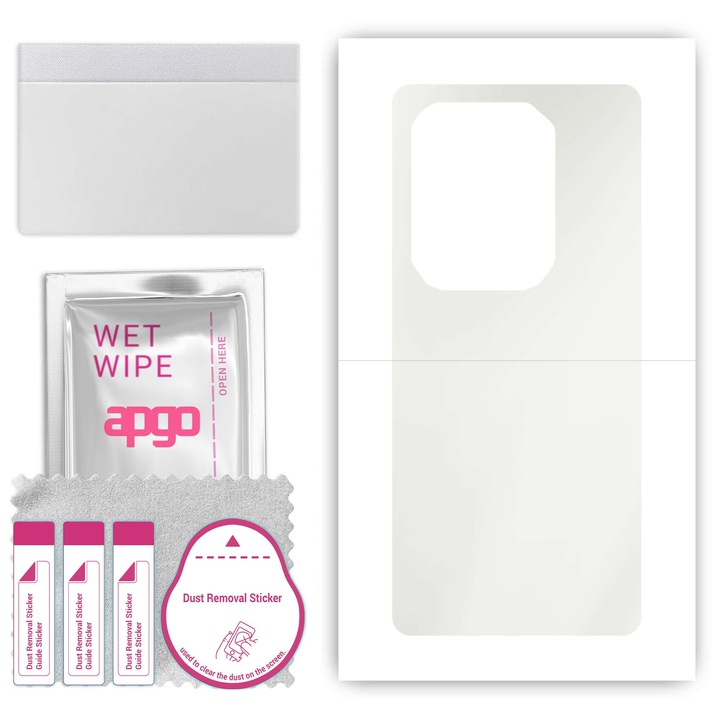 МАТОВ МАТОВ защитен филм за Infinix Note 50 Pro+ 5G - apgo Skins, защита за гръб на телефон, против надраскване, хидрогел, skin, пълно лепило