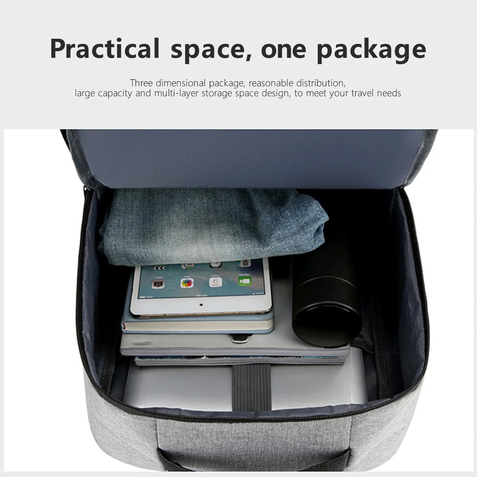 Rucsac laptop ZYBLSSBB, slim, rezistent la apa, port USB, 43x31x12cm, multicolor