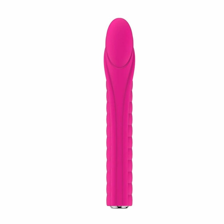 Vibrator Nalone Dixie Pink, 20 programe, waterproof, 16,8x2-2,5cm, roz