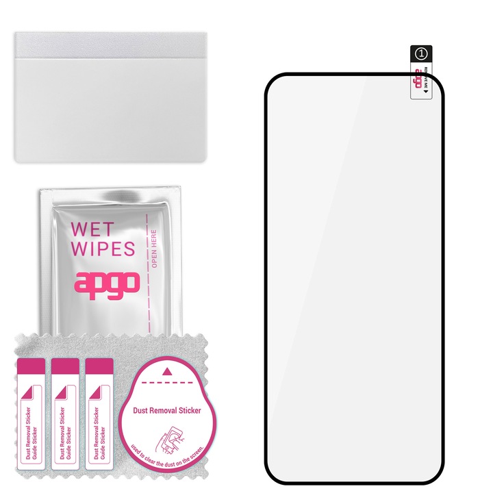 Sticle de protectie din sticla temperata flexibila 9H pentru Wiko View3 Lite – apgo Flexible Tempered Glass