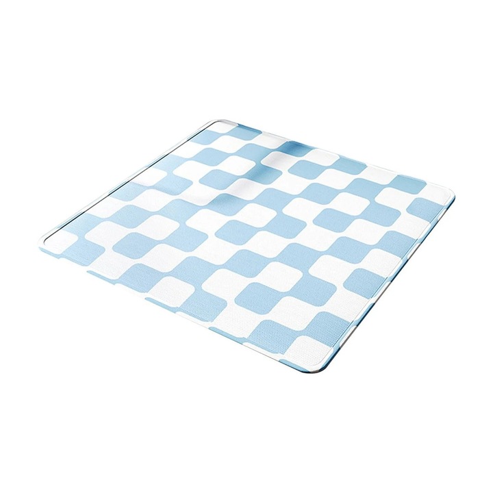 Perna scaun birou YANYXR model patrat albastru 40x40cm antiderapanta lavabila