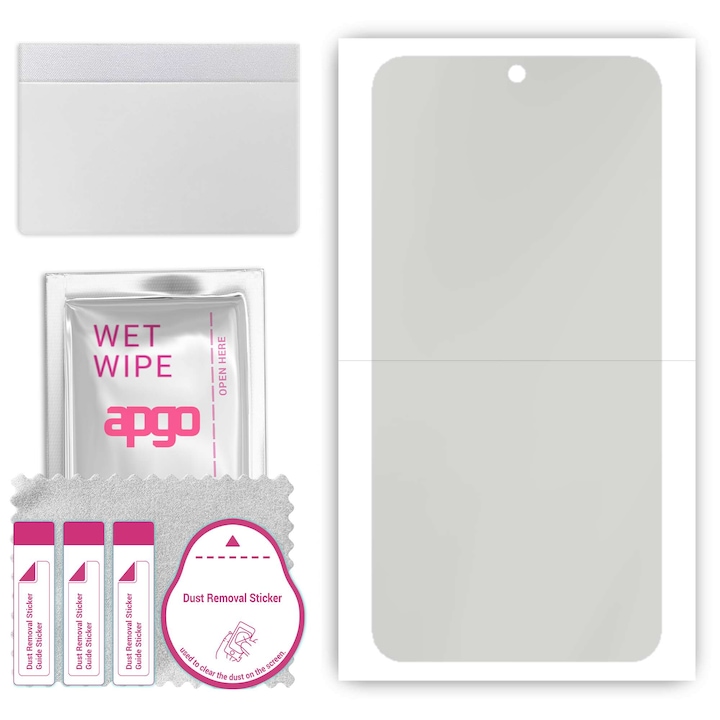 apgo протектор за екран за Infinix Zero Flip – сгъваем протектор за екран, хидрогел, HD HQ FLEX, без мехурчета при сгъване