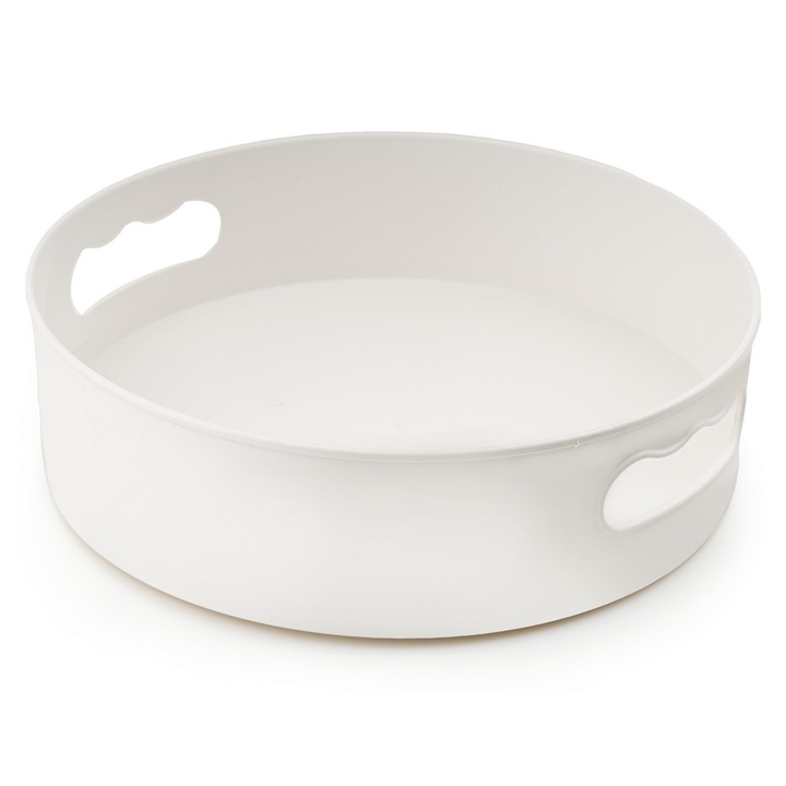 Tava rotativa Hermia Concept 6675, alb