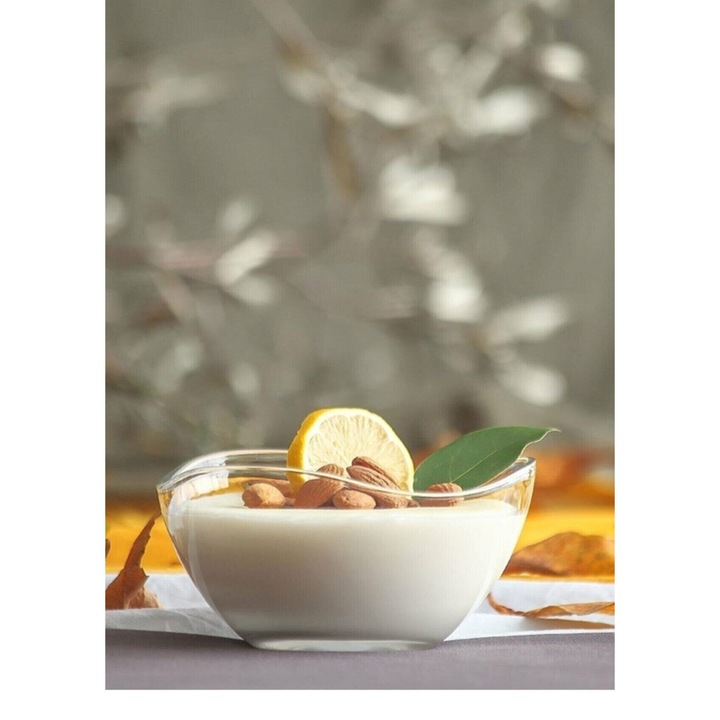 Set boluri din sticla, Hermia Concept, 12x12x6cm, 310cc, 6 piese