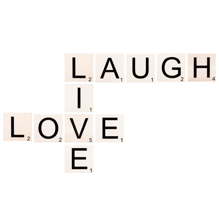 Dekoratív fa kiegészítő, Wallity, vastagság 1,5 cm