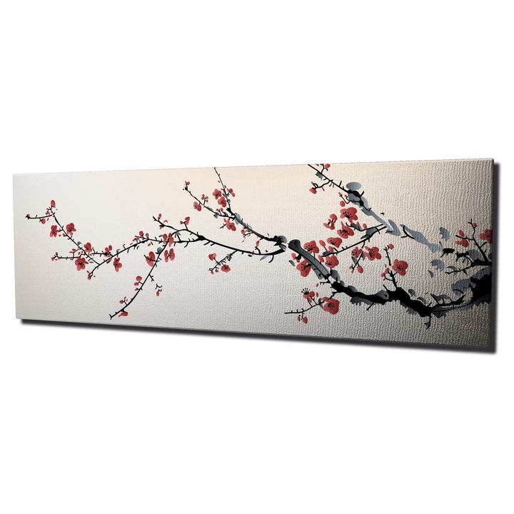 Dekoratív festmény, Wallity, 30x80cm, 100% vászon, 3cm fa keret