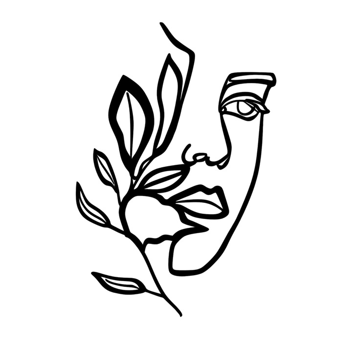 Wallity fém dekoratív fali kiegészítő