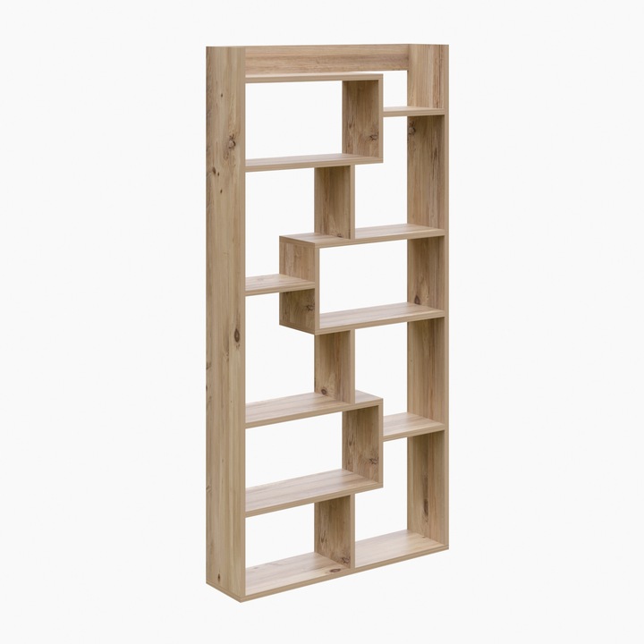 Biblioteca Woody Fashion 1882 melaminat, 90x182x22cm