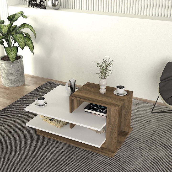 Masa de cafea, Woody Fashion, 84,8x43,6x60cm
