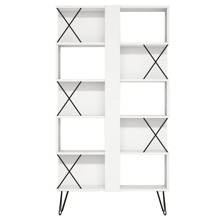 Biblioteca, Woody Fashion, 90x167,3x22cm, 18mm, 27,3cm, PAL