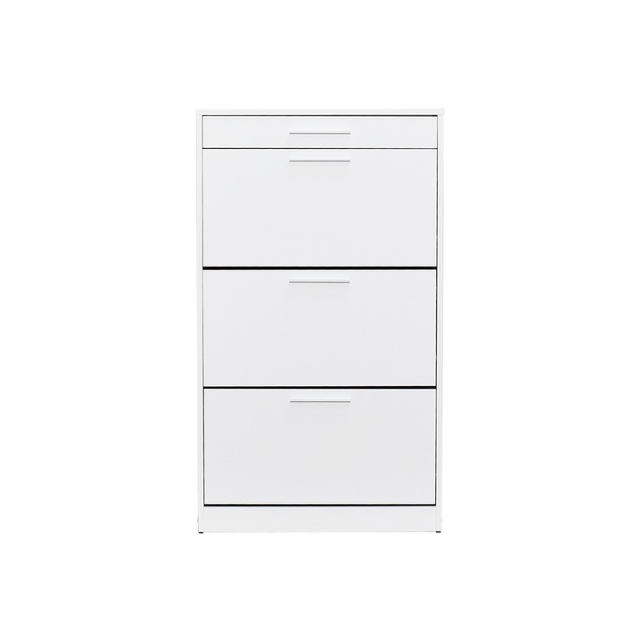 Cipőszekrény, Woody Fashion, 1 fiók, 5 polc, 75x128x29cm