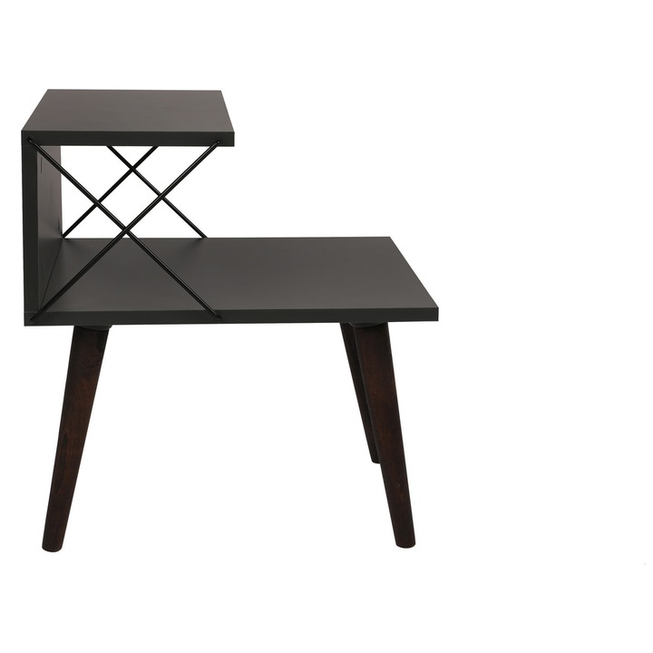 Noptiere, Woody Fashion, 100% melamina, 50x55x40cm, 1 set