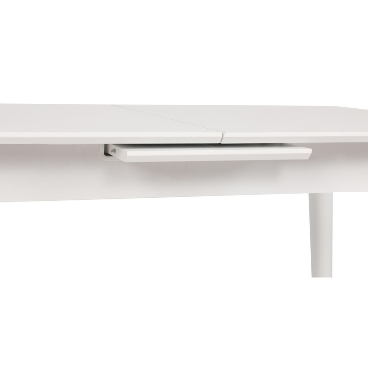 Masa de dining, Woody Fashion, 130x80cm, 75cm inaltime, 100% MDF, picioare din plastic