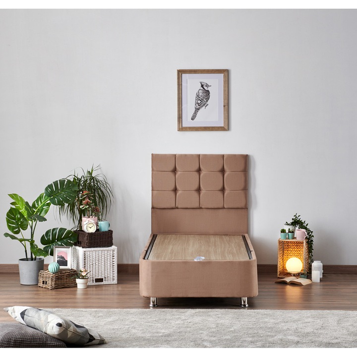 Pat, Woody Fashion, 100x200cm, 25cm inaltime, tablie 100x100cm