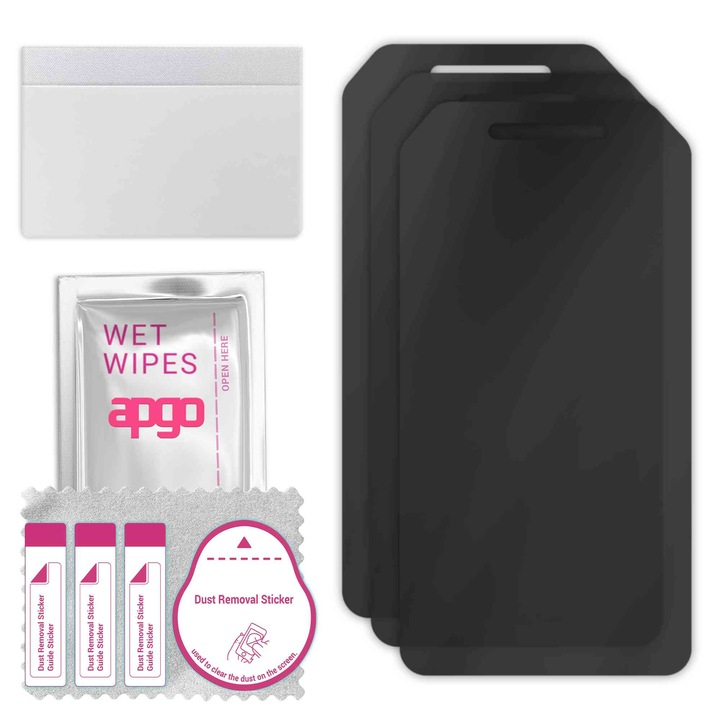 3x apgo PRIVACY защитно стъкло за Cat S41 – хибридно стъкло, пълно лепило, гъвкаво стъкло