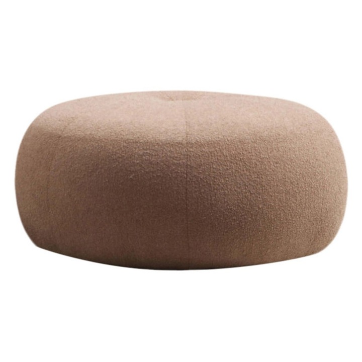 Fotoliu, Atelier Del Sofa, 55cm diametru, 35cm inaltime, maro