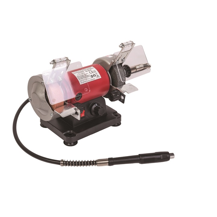 Шмиргел RAIDER 120W ø75 с мини шлифовалка RD-BG06