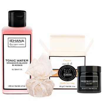 Kit Ten Gras - Efect Matifiant Kit Ten Gras - Efect Matifiant