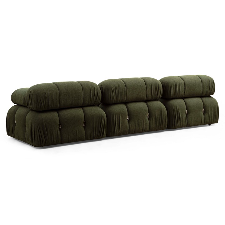 Canapea colt Atelier Del Sofa 288x95x75cm verde textil