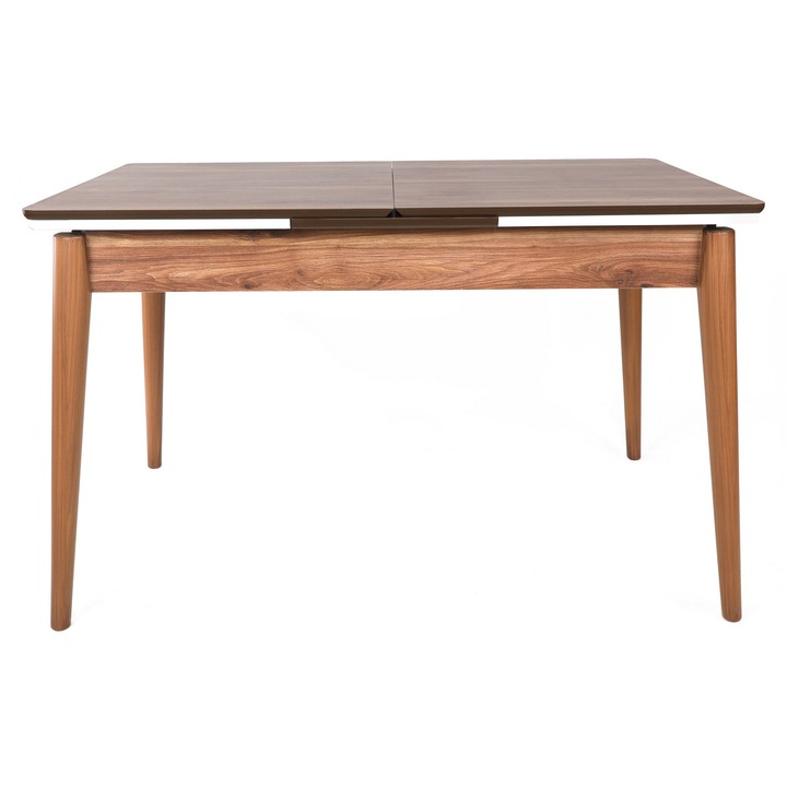 Masa extensibila, Woody Fashion, 130x80x80cm, 166cm extinsa, capacitate 35kg