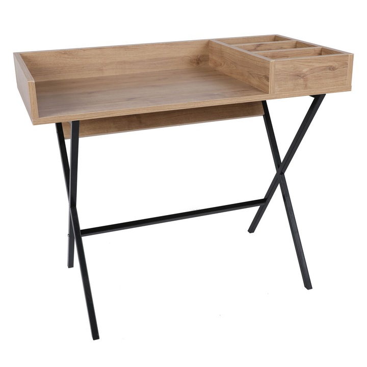 Бюро за четене, Woody Fashion, 100x50x89см, 18мм, метални крака