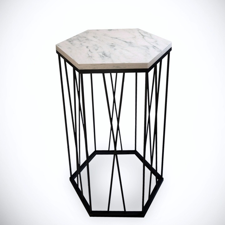 Masa laterala, Woody Fashion, 40x62x35cm, 1 pachet