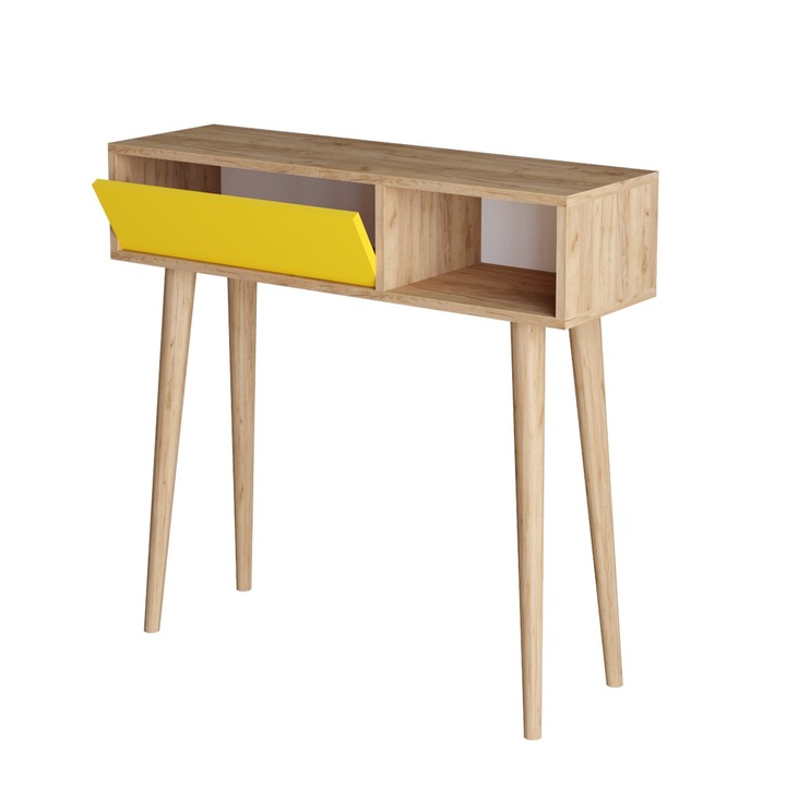 Consola mobilier, Woody Fashion, 100x30x94cm, melaminat
