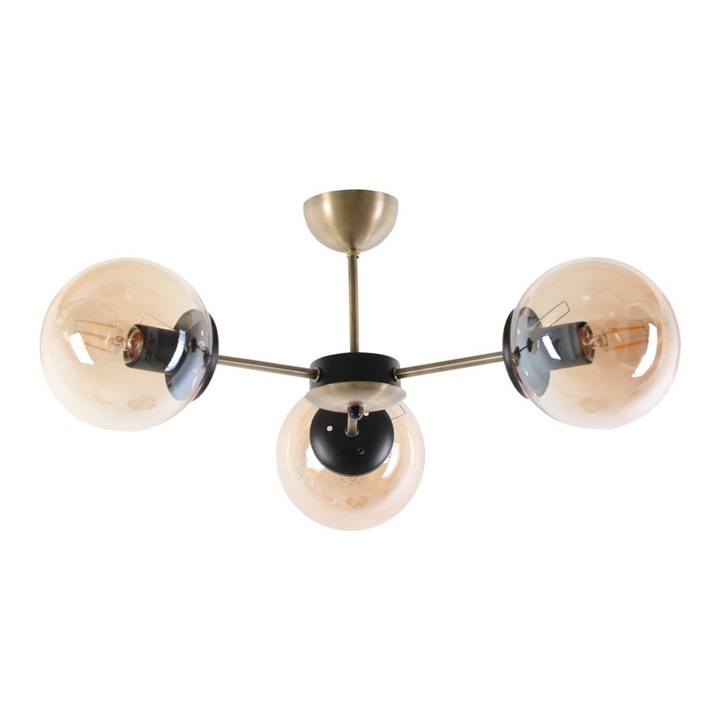 Полилей Opviq 9069 55x25см E27 Метален