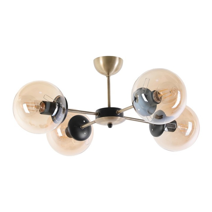 Полилей, Opviq 9061, метален, 60x25см, фасунга E27, макс. 60W