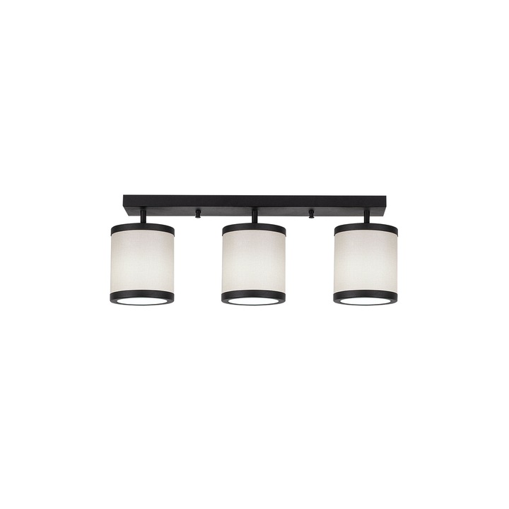 Lustra Opviq metal 66x20x21cm alb negru