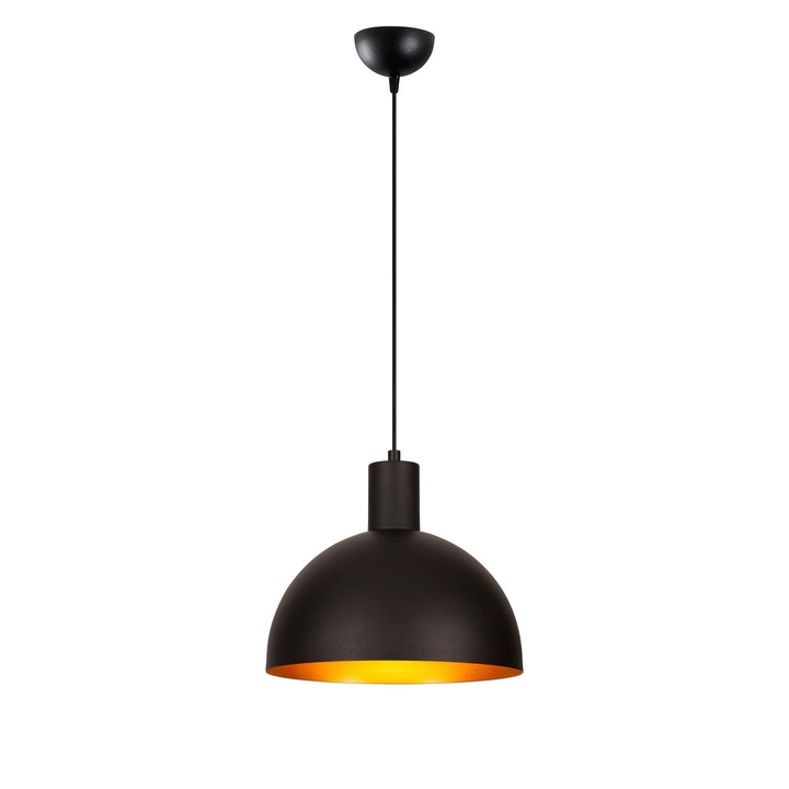 Метален полилей Opviq 30x117 см черен