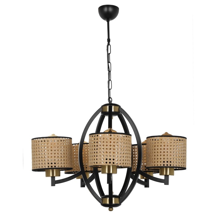 Метален полилей Opviq, регулируема височина, фасунга E27, макс. 60W