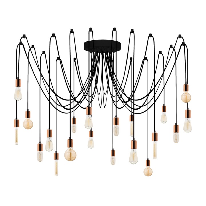 Полилей Opviq, 246x246x102см, регулируем, 20xE27 желязо