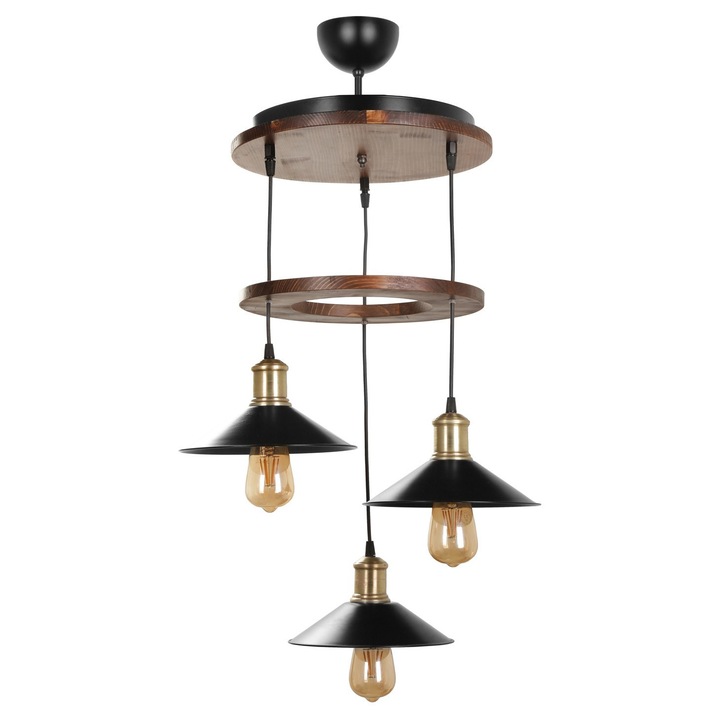 Полилей, Opviq, тип фасунга E27, макс. 60W дърво