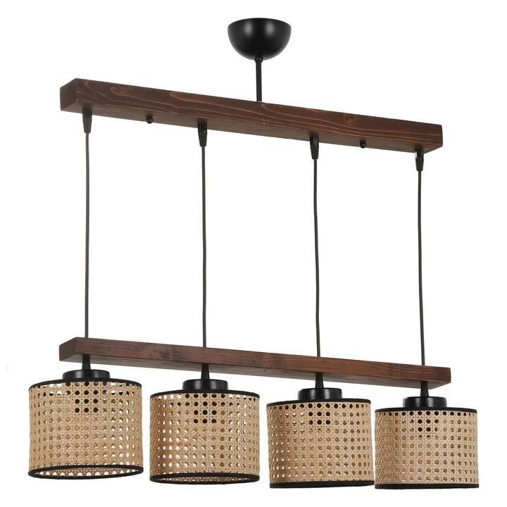 Полилей, Opviq, дърво, E27, макс. 60W