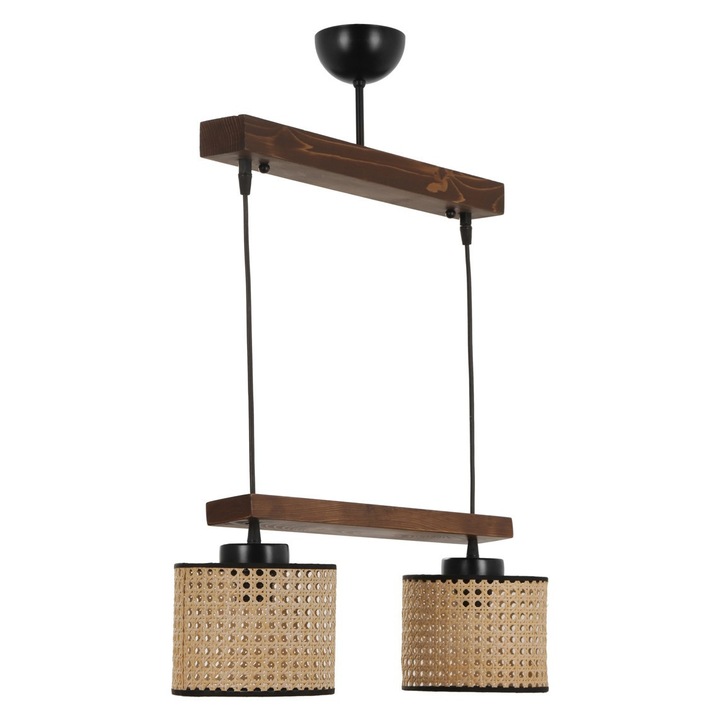 Полилей Opviq, дърво, 15x45x80см E27