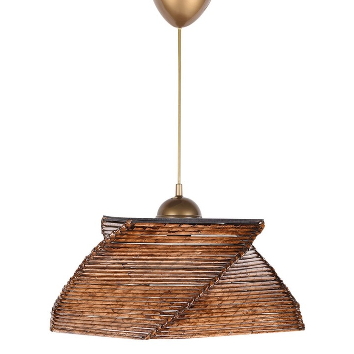 Полилей, Opviq, 36x36см, E27 дърво