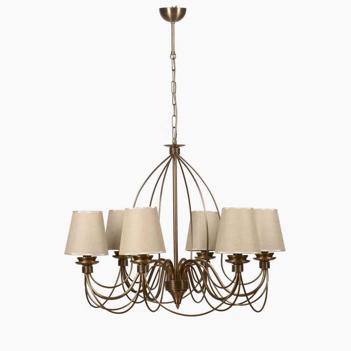 Полилей, Opviq, метален, 55x90см, фасунга E14, макс. 60W