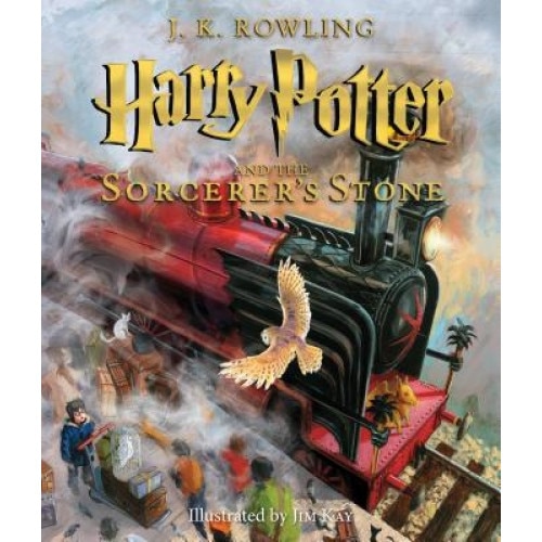 Harry Potter and the Sorcerer's Stone: The Illustrated Edition (Harry Potter, Book 1): The Illustrated Edition, J. K. Rowling (Author)