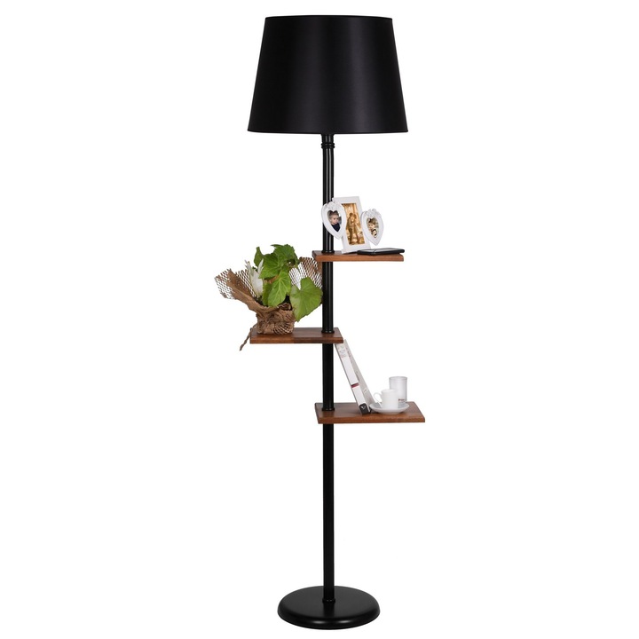 Lampadar, Opviq, 31cm, 35-45cm, 170cm, 3 rafturi