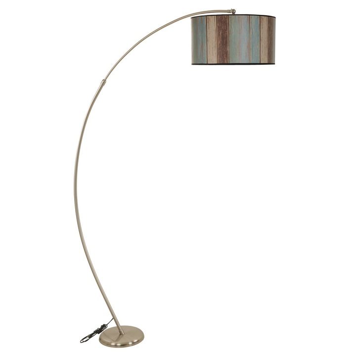 Подова лампа, Opviq, 30 см, 185 см, метална, регулируема, E27, 220-240V